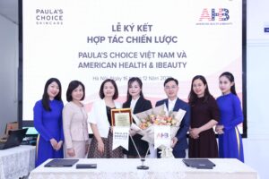 Lễ Ký Kết Hợp Tác Chiến Lược American Health & iBeauty Và Paula’s Choice Việt Nam 