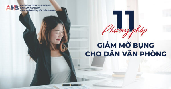 11 phương pháp giảm mỡ bụng cho dân văn phòng